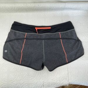Lululemon speed up shorts Sz 10